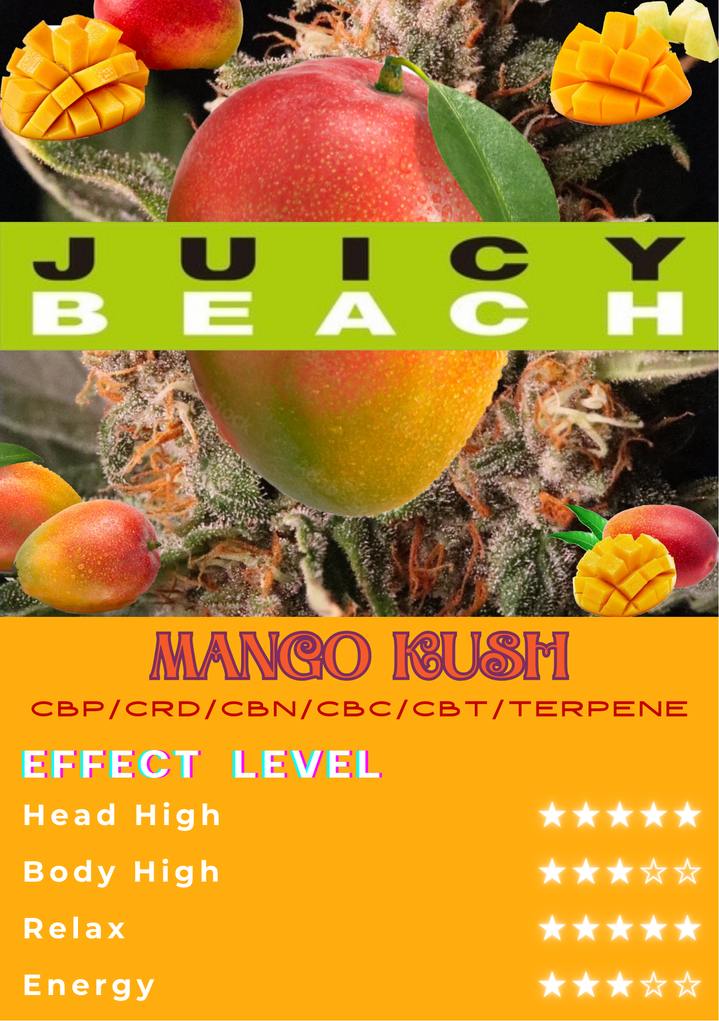 JUICY BEACH リキッド MANGO KUSH