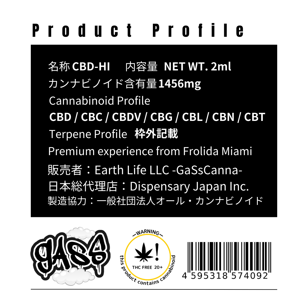 CBD-Hi “NW Kush” Disposable Vape 2ml