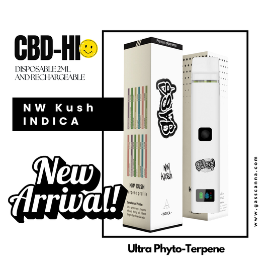 CBD-Hi “NW Kush” Disposable Vape 2ml