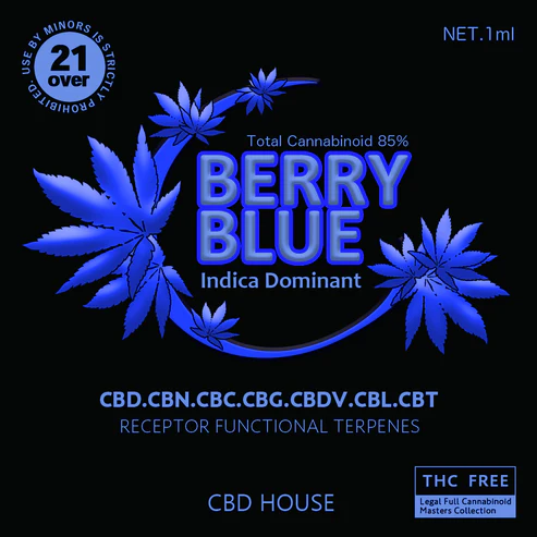 CBD HOUSE ナチュラルリキッド BERRY BLUE 1ml