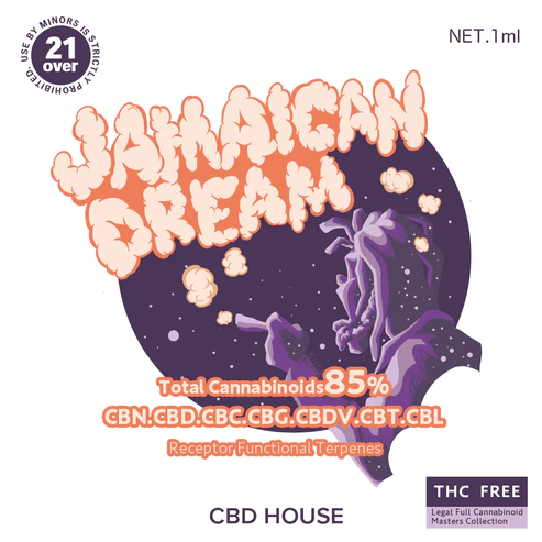 CBD HOUSE ナチュラルリキッド JAMAICAN DREAM 1ml