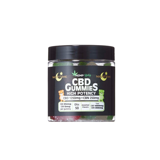 HEMP Baby CBDグミ +CBN 50粒