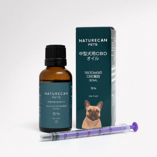 NATURECAN 中型犬用 5%CBD オイル 30ml