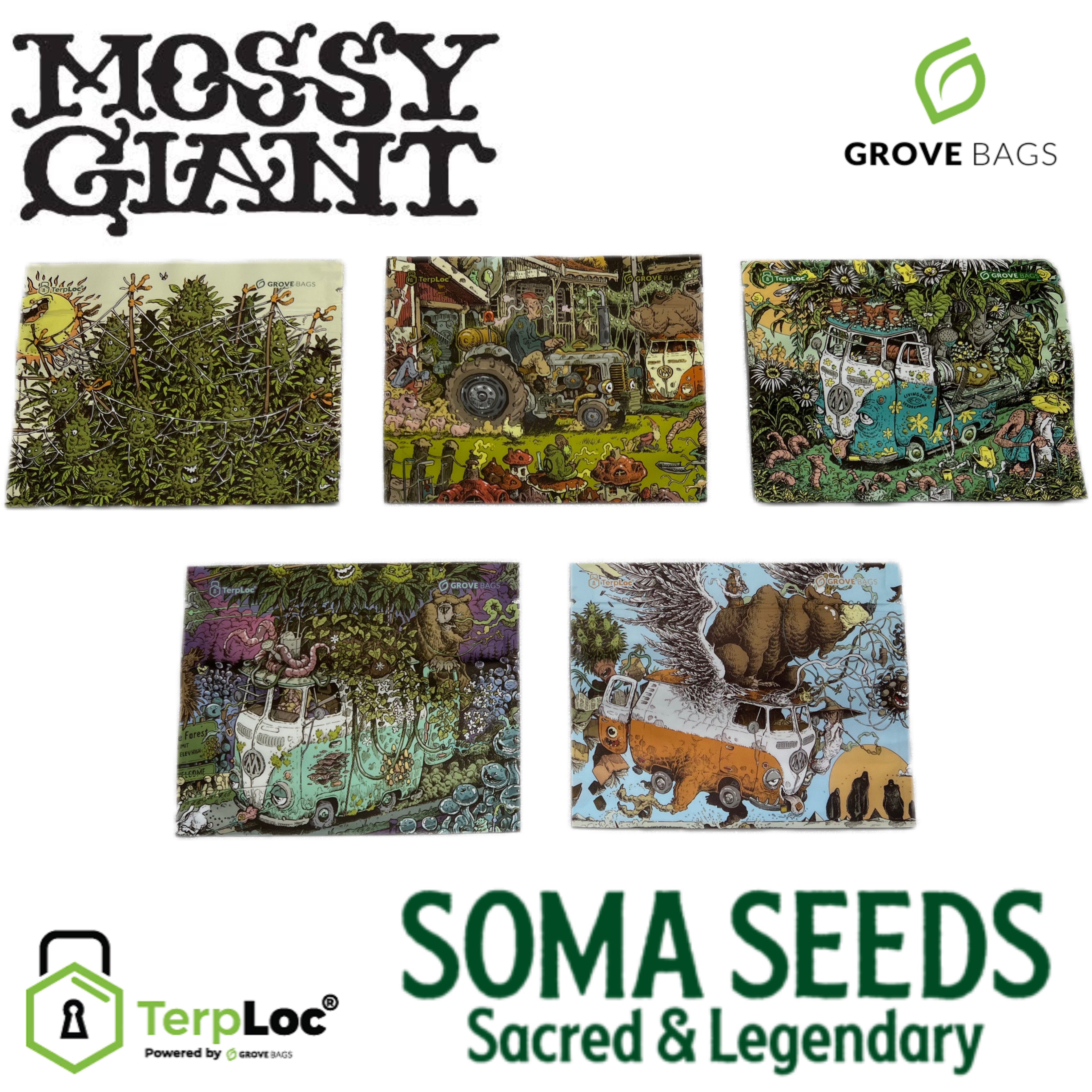 Mossy Giant Terp-Loc Grove Bags キュアバッグ – COFFEESHOP