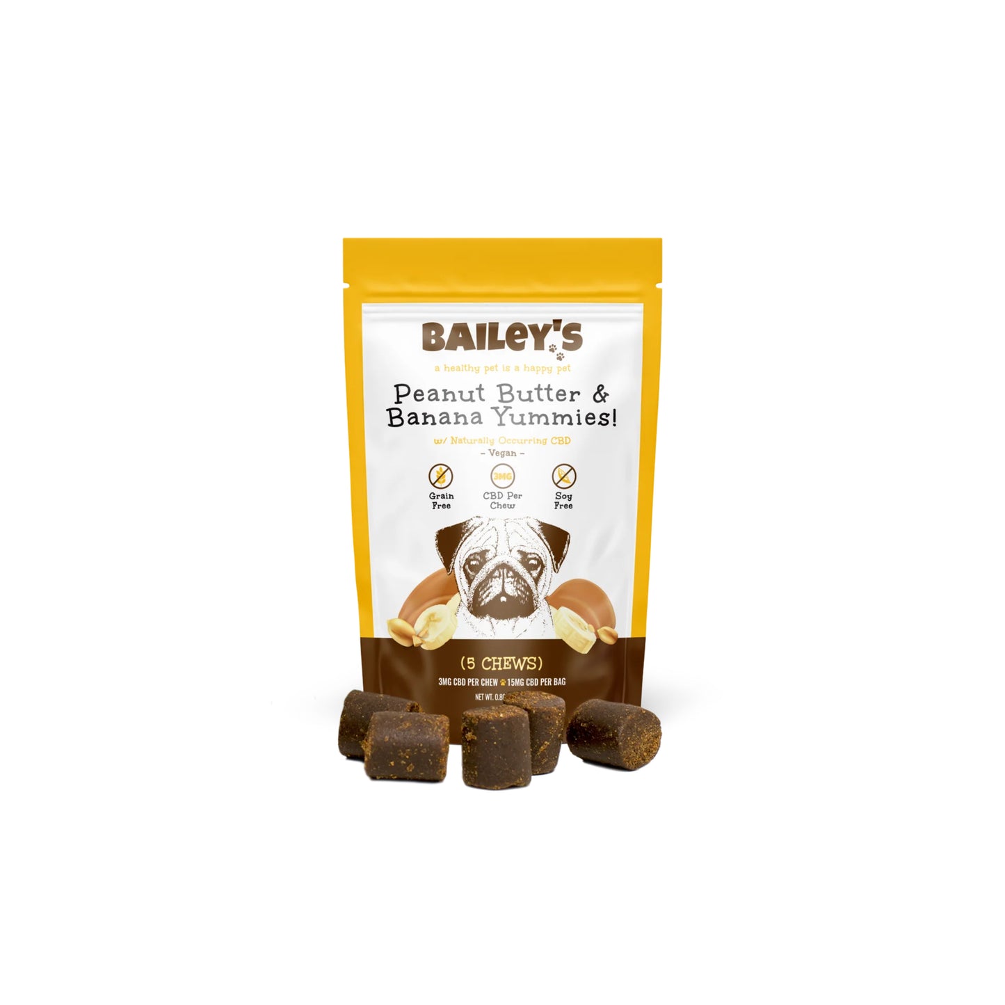 BAILEY'S 犬用 おやつdeサプリ そふとちゅ～ 5個入