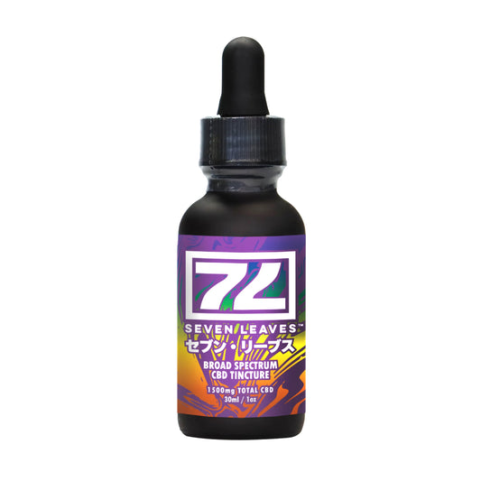 Seven Leaves ブロードスペクトラム CBDティンクチャーオイル 5% 30ml