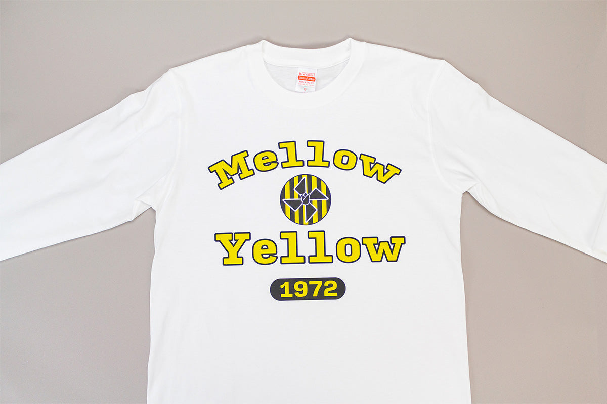 Mellow Yellow Tシャツ 長袖 ホワイト