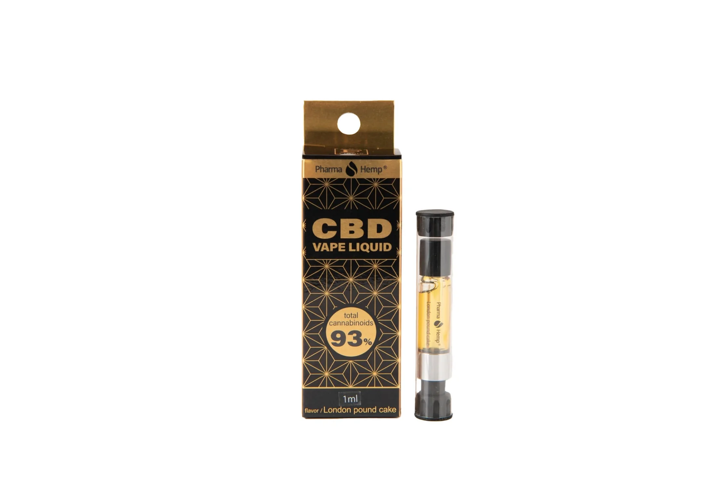 Pharma Hemp FULLHEMP CBDカートリッジ LondonPoundCake 1ml