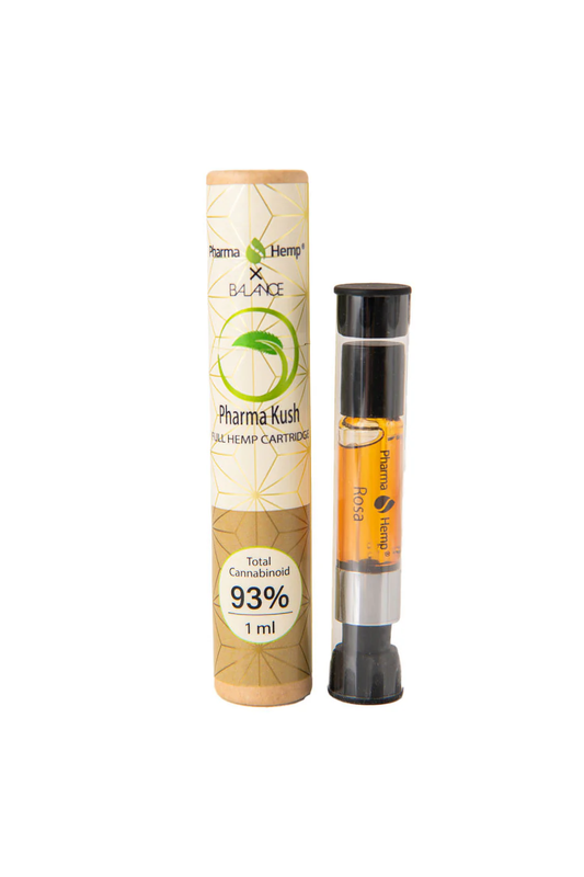 Pharma Hemp FULLHEMP CBDカートリッジ Pharma Kush 1ml